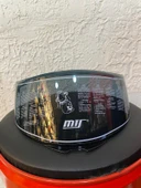 M-801 KASK VİZÖR (YEDEK) Şeffaf-Siyah-Gold - 9