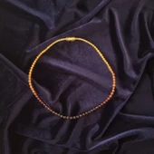 Kehribar Kolye Dereceli Küre Kesim Karışık Renkli Sertifikalı thumbnail 3