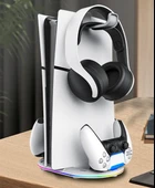 PS5 SLİM  KASA DİKEY IŞIKLI STAND RGB İPEGA-PG-P5S045H thumbnail 8