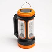 KA-779 3w+15w Uzun Menzilli Solar Güneş Panelli Ultra Güçlü Ledli Şarjlı Fener thumbnail 2