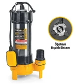 SGS PROFESYONEL FOSEPTİK DALGIÇ POMPA 1500W /2HP thumbnail 1