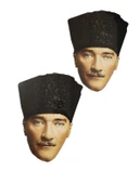 ATATÜRK MASKESİ 10 LU PAKET thumbnail 1