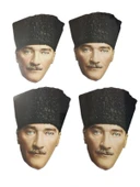 ATATÜRK MASKESİ 10 LU PAKET thumbnail 2