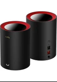 Cudy AX3000 Wi-Fi 6 Mesh 2.5G Solution 2-Pack, Dual-Band,  Chipset MT7981BA+MT7976CN+RTL8221B, 802.11ax/ac/a/b/g/n,  2402Mbps at 5GHz + 574Mbps at 2.4GHz,  2.5G WAN+GE LAN, 5 internal antennas,  MU-MI - 1