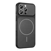 Apple iPhone 14 Pro Max Kılıf Zore M-Safe Şarj Özellikli Kamera Korumalı Formen Kapak thumbnail 2