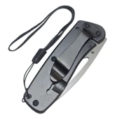 Taktik Çakı Küçük Paslanmaz Çelik Ahşap Sap 15 Cm thumbnail 2