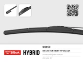SILBAK SH450 SİLECEK SÜPÜRGESİ HYBRID TİPİ 450mm ÜNİVERSAL - 1