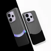 Xiaomi Redmi Note 14 4G Kılıf Mıknatıslı Zore Duble Kapak - 1