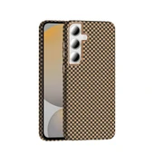 Galaxy S24 FE Kılıf M-safe Şarj Özellikli Karbon Fiber Görünümlü Zore Gros Kapak - 2