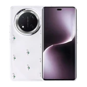 Honor Magic 7 Lite Kılıf Airbag Tasarımlı Simli Şeffaf Zore Kutup Kapak - 1