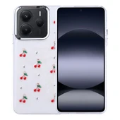 Xiaomi Redmi Note 14 5G Kılıf Airbag Tasarımlı Simli Şeffaf Zore Kutup Kapak - 1