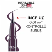 Loreal Paris Infaillible 36H Grip Micro Fine Eyeliner 04 Dew Berry thumbnail 2