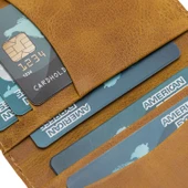 Dalfsen Deri Kartlık Hardal thumbnail 5