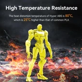 Creality Hyper Abs Sarı Filament 1.75mm 1000Gr - Urhanshop Yetkili Satış thumbnail 3