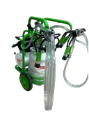 Krom Güğümlü Çiftli Süt Sağma Makinası - 2 Yıl Garantili - 2