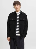 JJEPERFECT CORDUROY OVERSHIRT LS SN Black Black S thumbnail 7