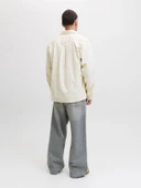 JJEPERFECT CORDUROY OVERSHIRT LS SN Antique White Antique White M thumbnail 4