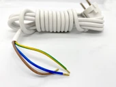 KOBILIGHT 3*1,00 MM² 3 MT FİŞLİ UZATMA VE GRUP PRİZ KABLOSU (BEYAZ) thumbnail 2