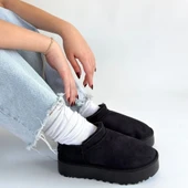 Mitay Siyah Süet Bot thumbnail 5