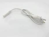 KOBILIGHT 2*0,50 MM² 1,00 MT FİŞLİ TEYP KABLOSU (BEYAZ) thumbnail 1