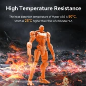 Creality Hyper Abs Turuncu Filament 1.75mm 1000Gr - Urhanshop Yetkili Satış thumbnail 3