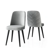 Tekno Venedik MDF Açılır Mutfak Masa Sandalye Takımı 60x100 thumbnail 2