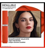 L'Oreal Paris Infaillible Matte Resistance Likit Mat Ruj - 430 A-Lister thumbnail 3