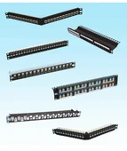 24 Port Keystone Jack UTP Panel Boş - 1