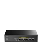 CUDY 6-Port 10/100M PoE+ Switch 60W - 1