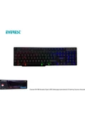 EVEREST BOREALİS KB-188 Q Usb Gökkuşağı Aydınlatmalı Gaming Klavye - 1