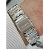 Daniel Klein DK.1.10692.7 Gümüş Aktif Fonksiyonlu Mavi Göstergeli Çelik Kordonlu Takvimli Erkek Kol Saati - 3