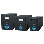 TESCOM LEOAP 1000VA 1F/1F (2X7AH) 5/10DK LCD LINE INTERAKTIF UPS - 1