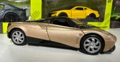 Oyuncak Metal Model Araba 1/36 Çek Bırak Gold Pagani Huayra thumbnail 5