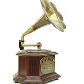 Gramofon Elektronik Plak Çalar Cd Player Radyo Kasetçalar Usb C0099 thumbnail 2