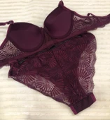 Umt Kadın Dolgulu B Cup Balenli Telli Sütyen Takımı thumbnail 6