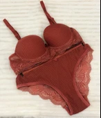 Umt Kadın Dolgulu B Cup Balenli Telli Sütyen Takımı thumbnail 11