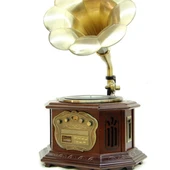 Gramofon Elektronik Plak Çalar Cd Player Radyo Kasetçalar Usb C0099 thumbnail 3