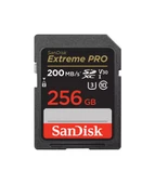 SanDisk Extreme Pro SD UHS I 256GB Card - 1