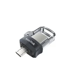 SanDisk Ult Dual Drive m3128G GreySilver - 1