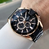 Daniel Klein DKE.3.10034.7 Siyah Rose Fonksiyonlu Çelik Kordonlu Yuvarlak Premium Kasa Supersport Erkek Kol Saati - 3