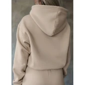 Lucky Life Kadın Uzun Kollu Nope Baskılı Beli Ribanalı Ikili Takım - 3