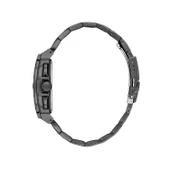 Daniel Klein DKE.1.13756.6 Füme Çelik Mavi Fonksiyonlu Supersport Köşeli Kavisli Oval Dikdörtgen Erkek Kol Saati thumbnail 3