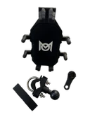 Motosiklet Scooter Atv Bisiklet Gidon Bağlantılı Telefon Tutucu (Titreşim Modüllü) AB Kalite thumbnail 1