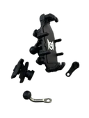 Motosiklet Ayna Bağlantılı Telefon Tutucu (Titreşim Modüllü) AB Kalite thumbnail 3