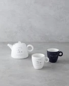 English Home Tea Time Demlik 600 ml Beyaz thumbnail 1