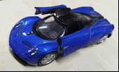 Oyuncak Metal Model Araba 1/36 Çek Bırak Mavi Pagani Huayra thumbnail 1