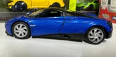 Oyuncak Metal Model Araba 1/36 Çek Bırak Mavi Pagani Huayra thumbnail 2