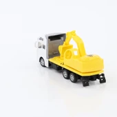 Çek Bırak 2 Adet İş Makinesi Seti Mikser ve Kepçe Göreve Hazır! thumbnail 1