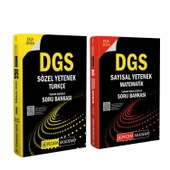 Pegem 2026 DGS Sayısal Yetenek Matematik ve Sözel Yetenek Türkçe Soru Bankası Seti 2 Kitap - 1