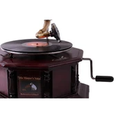 Gramofon Kurmalı Plak Çalar Sekizgen 533 ASIG527 thumbnail 5